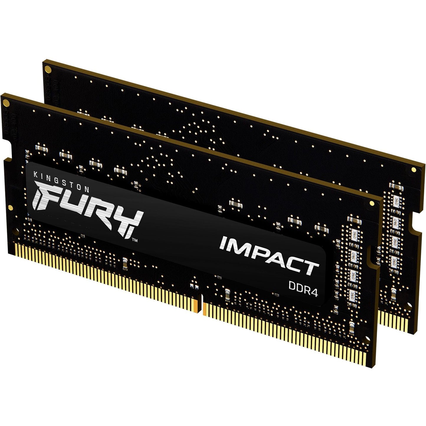 Kingston FURY Impact Arbeitsspeicher RAM Kit DDR4 16GB (2x8GB) 3200 MHz CL20 SODIMM - icomtech