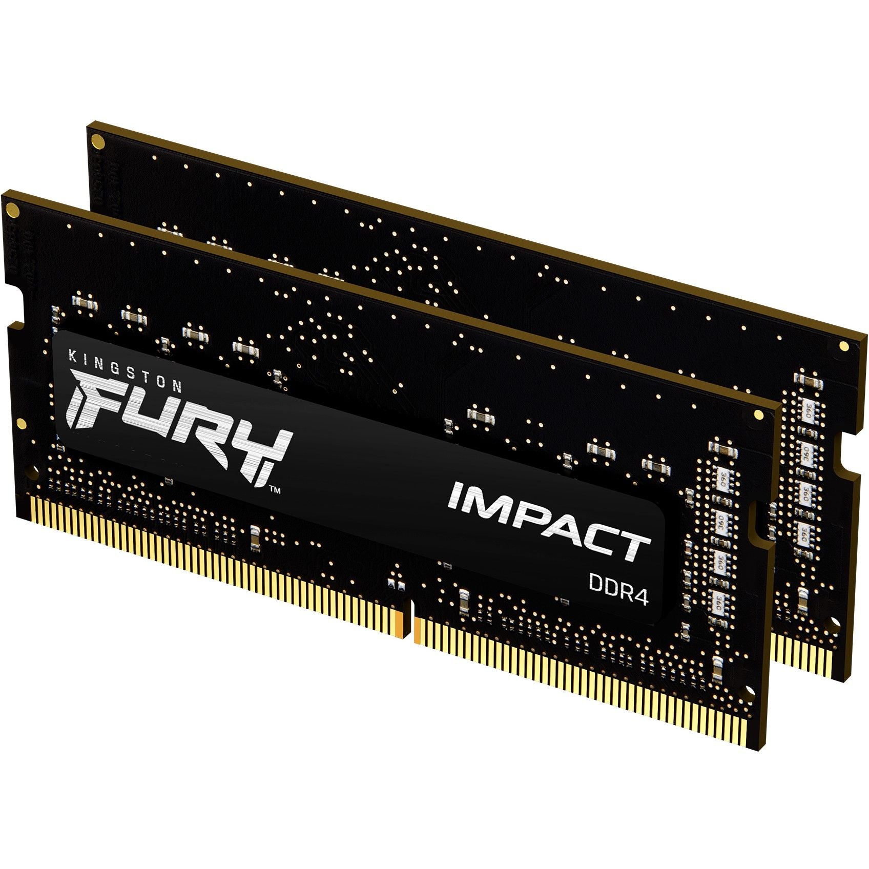 Kingston FURY Impact Arbeitsspeicher RAM Kit DDR4 16GB (2x8GB) 3200 MHz CL20 SODIMM - icomtech