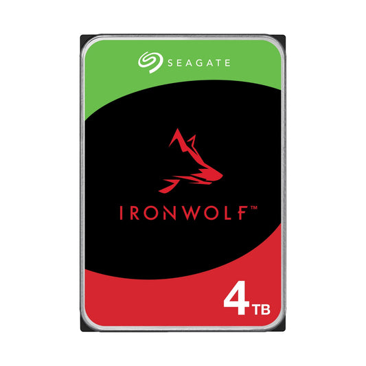 Seagate IronWolf NAS HDD 4 TB 5400 rpm 3,5 Zoll SATA 6 Gbit/s CMR (ST4000VN006) - icomtech