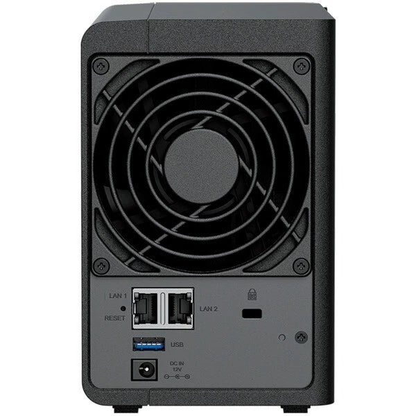 Synology DiskStation DS224+ NAS System 2-Bay 2,5"/3,5" SATA HDD/SSD Gigabit LAN - icomtech