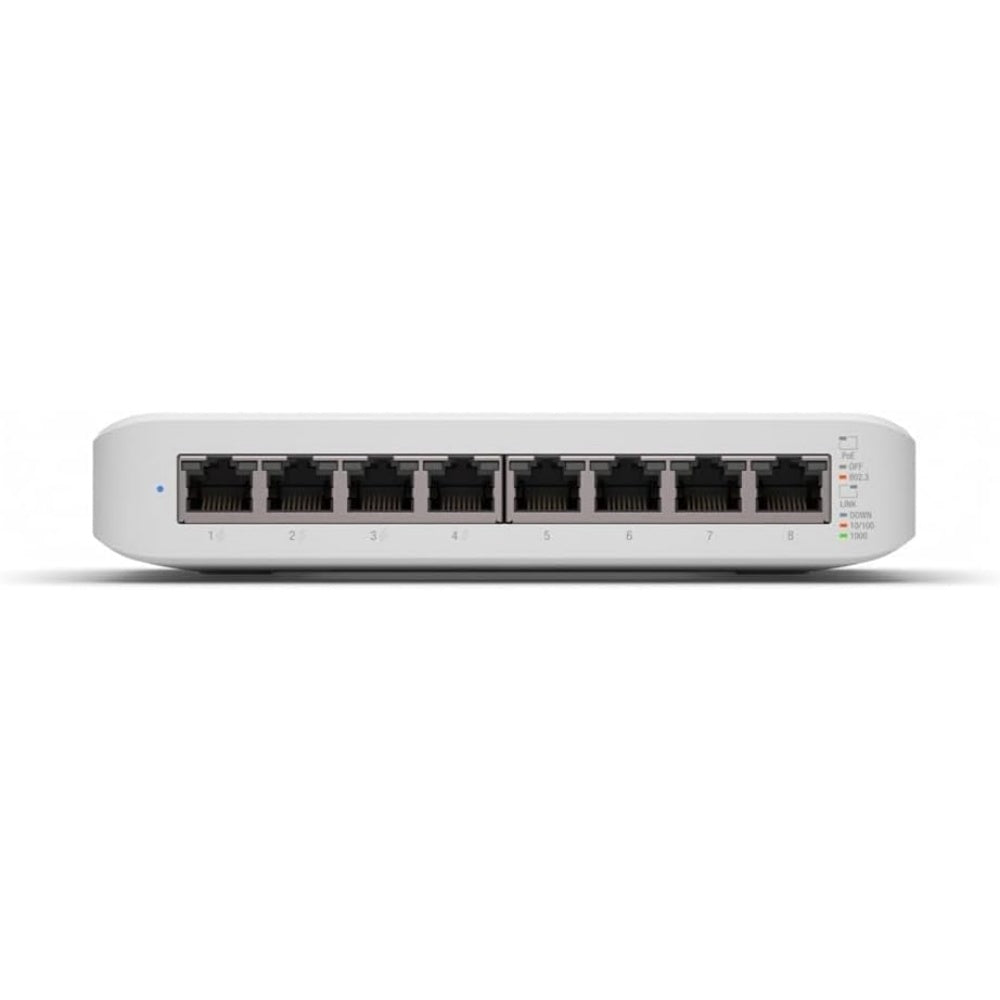 Ubiquiti UniFi Switch Lite USW-Lite-8-POE - 8 Ports - 8x GE 10/100/1000 - 4x PoE Network - icomtech