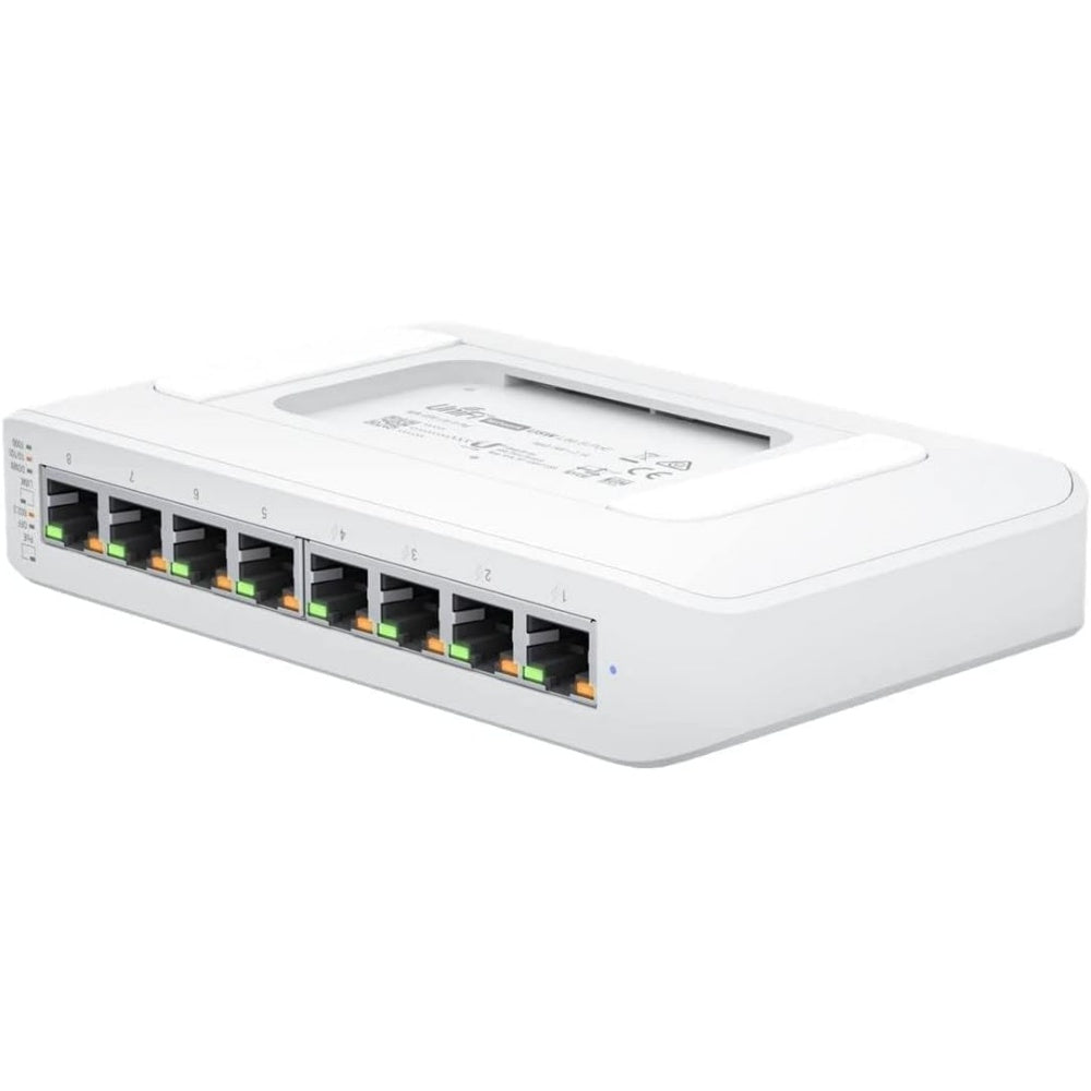 Ubiquiti UniFi Switch Lite USW-Lite-8-POE - 8 Ports - 8x GE 10/100/1000 - 4x PoE Network - icomtech